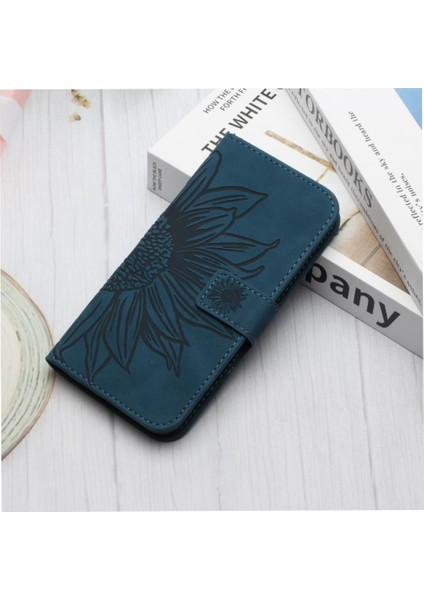 Oppo RENO12 5g Kabartmalı Ayçiçeği Flip Cüzdan Telefon Kılıfı Için Pu (Yurt Dışından) modelleri