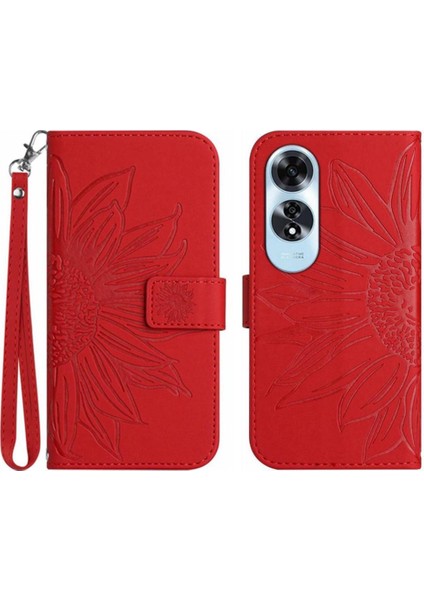 Oppo A60 4g Flip Cüzdan Telefon Kılıfı Için Kılıf Kart ile Lüks Pu Deri (Yurt Dışından)