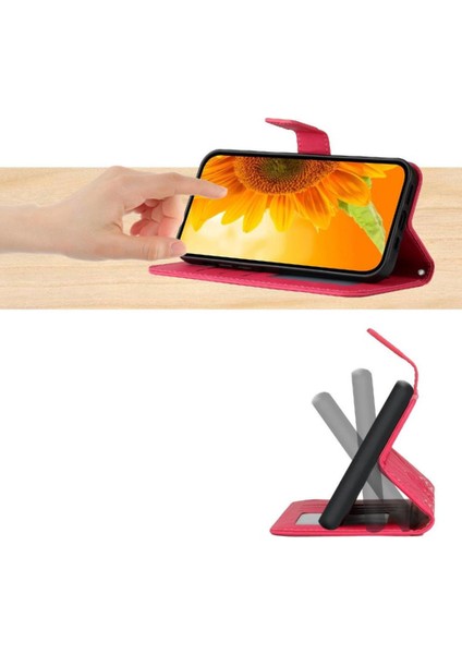 Sony Xperia 1 Vı Kabartmalı Ayçiçeği Lüks Pu Deri Kart ile (Yurt Dışından)