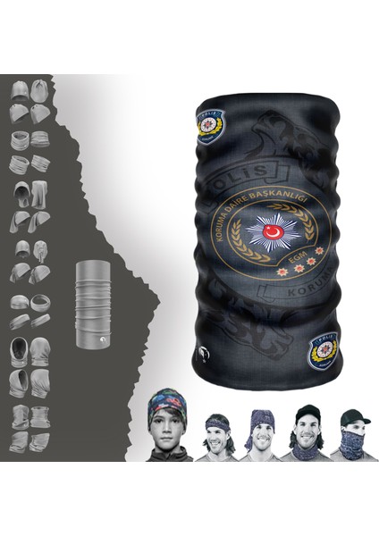 Koruma Daire Başkanlığı Maske Boyunluk Baf Bandana