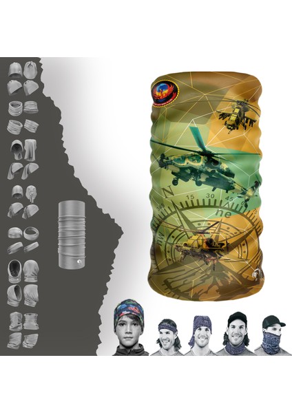 Hava Polisi Operayon Maskesi Boyunluk Baf Bandana
