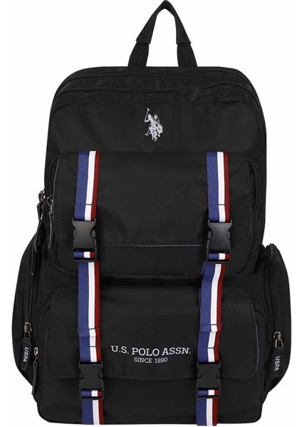 U.S. Polo Assn. Siyah Okul Çantası PLCAN24083