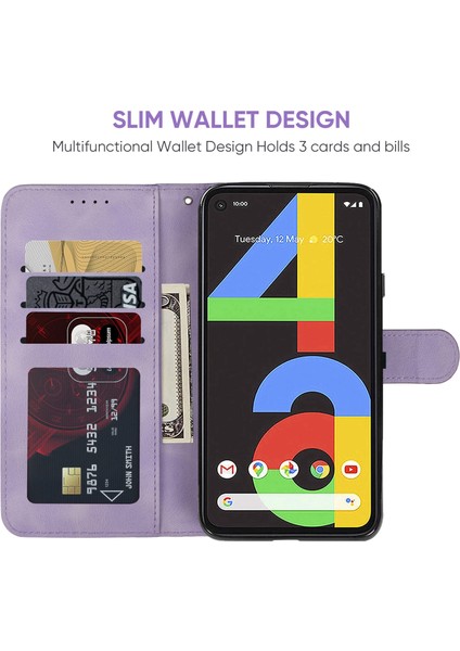 Zsunskyshop-Google Pixel 4A 4g Için Skin Feel Deri Telefon Kılıfı (Yurt Dışından) fırsatları
