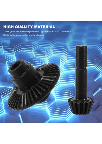 Ağır Hizmet Tipi Helisel Konik Dişli 40T 15T 1/10 RC4WD Tf2 D90 Gelande Iı Yota Aks Halkası ve Pinyon Dişli (Yurt Dışından) indirimleri