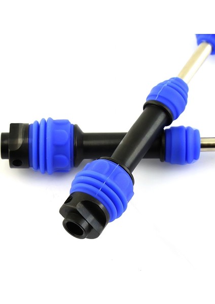 Adet Çelik Ön ve Arkadan Çekişli Motosiklet Mili Tahrik Mili Cvd 1/10 Traxxas Slash Rustler Hoss Stampede Vxl 4x4 Rc Araba, Siyah (Yurt Dışından) fiyatları