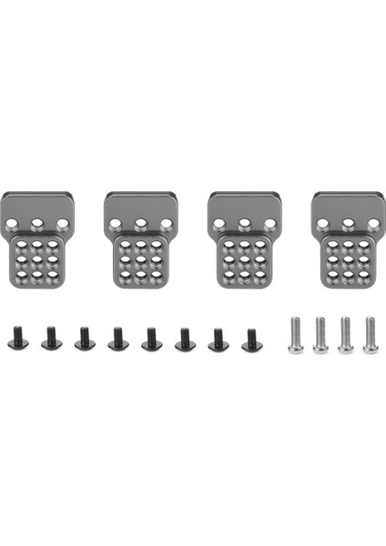 Metal Ayarlanabilir Amortisör Braketi Genişletici Koltuk Wpl C14 C24 C34 C44 B14 B16 B24 B36 1/16 Rc Araba Parçaları, Titanyum (Yurt Dışından)