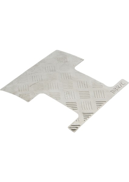 Paslanmaz Çelik Arka Bagaj Kapağı Kızak Plakası Bagaj Dekoratif Levha Wpl C24 C24-1 1/16 Rc Araba Yükseltme Parçaları (Yurt Dışından) fiyatları