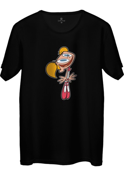 Çakılap Deedee Baskılı Tişört Unisex, Premium Kalite (Rgl-Çf)