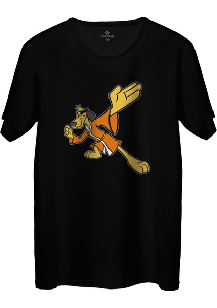 Çakılap Hong Kong Phooey Baskılı Tişört Unisex, Premium Kalite (Rgl-Çf)