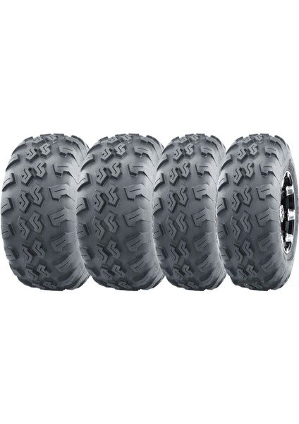 Set 21X7-10 Ve 22X10-10 P3018 4Pr Atv Utv Lastik Takımı Ön Arka