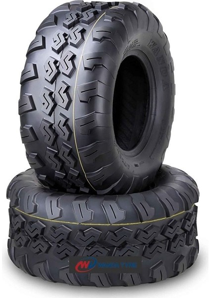 Set 21X7-10 Ve 22X10-10 P3018 4Pr Atv Utv Lastik Takımı Ön Arka