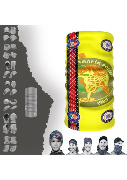Yunus Polis Operasyon Maske Boyunluk Baf Bandana