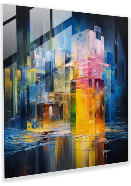 Kabe Cam Baskı - Kabe, Ev Dekorasyonu, Maneviyat, Cam Baskı, 30X30