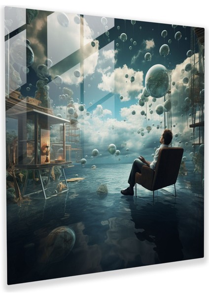 Dope Imagination Cam Baskı - Uyuşturucu, Gerçeklik ve Gerçeküstü Fotoğraf Manipülasyonu, Çarpık Perspektifler, 30X30