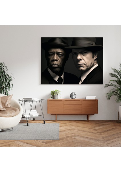 Pulp Fiction Duvar Dekorasyonu - Pulp Fiction, Kara Film Fotoğrafçılığı, Kanvas, Ucuz Roman, 30X30 fiyatları
