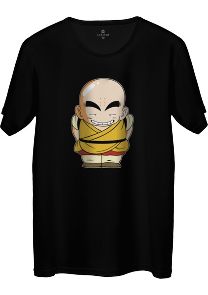 Çakılap Krillin Baskılı Tişört Unisex, Premium Kalite (Rgl-Çf)