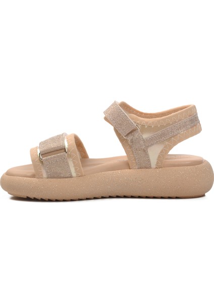 24-402-F Sedef Simli Kız Çocuk Sandalet