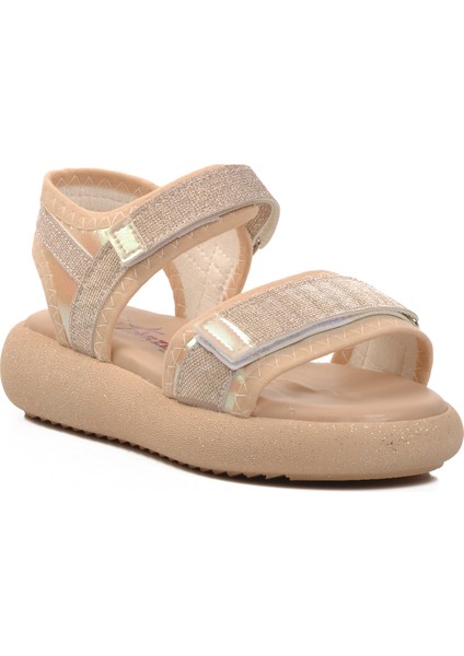 24-402-F Sedef Simli Kız Çocuk Sandalet