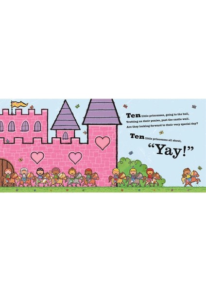 Ten Little Princesses Board Book modelleri