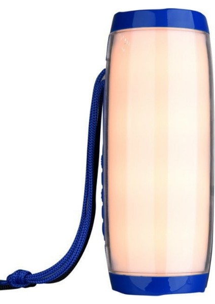 Bluetooth Hoparlör LED Melodi Renkli Işık Yaratıcı Hediye Açık Su Geçirmez Subwoofer (Yurt Dışından)