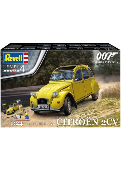 1:24 Citroen 2cv 007 For Your Eyes Only VG05663