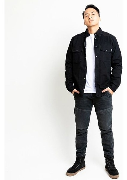 Siyah Korumalı Motosiklet Ceketi modelleri