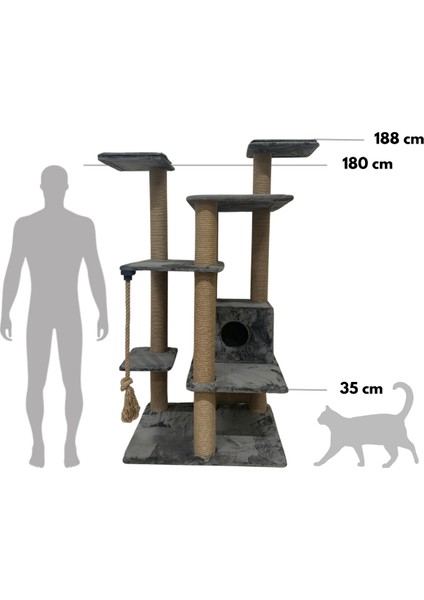 Candy Lüks Kedi Tırmalama ve Dinlenme Ağacı fiyatları