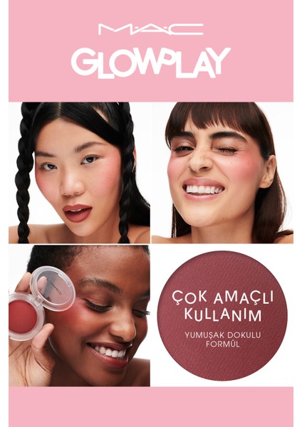 Glow Play Yumuşak Dokulu Kat Kat Uygulanabilen Allık - Plush Pepper 7.3 G fiyatları