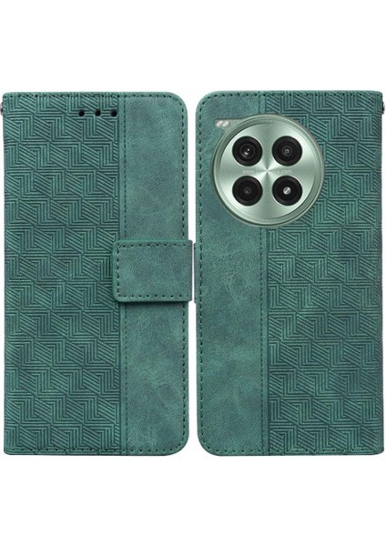 Oneplus Ace 3 Pro Flip Için Flip Case Folio Premium Pu Deri Cüzdan Kapak (Yurt Dışından)
