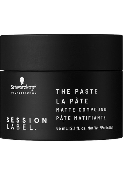 lı 10 Adet Session Label The Paste Hacimlendirici Orta Tutucu Mat Şekillendirici Krem 65ML