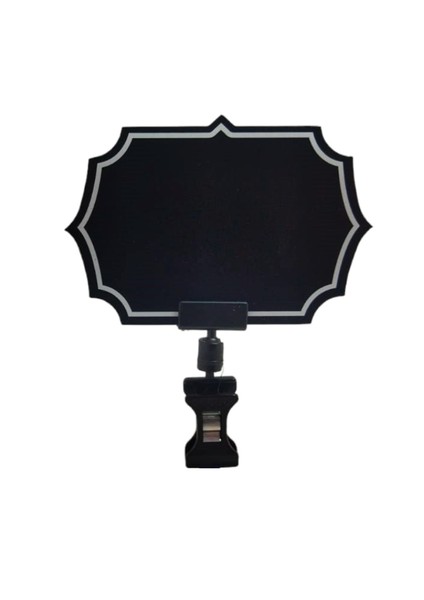 Siyah Pvc Fiyat Etiketleri Silinebilir, Yeniden Yazılabilir, Ayarlanabilir, 1 Adet Mandallı Pvc LEVHA,8CMX12CM fiyatları