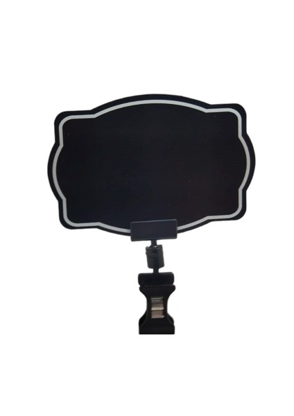 Siyah Pvc Fiyat Etiketleri Silinebilir, Yeniden Yazılabilir, Ayarlanabilir, 1 Adet Mandallı Pvc LEVHA,8CMX12CM fiyatları