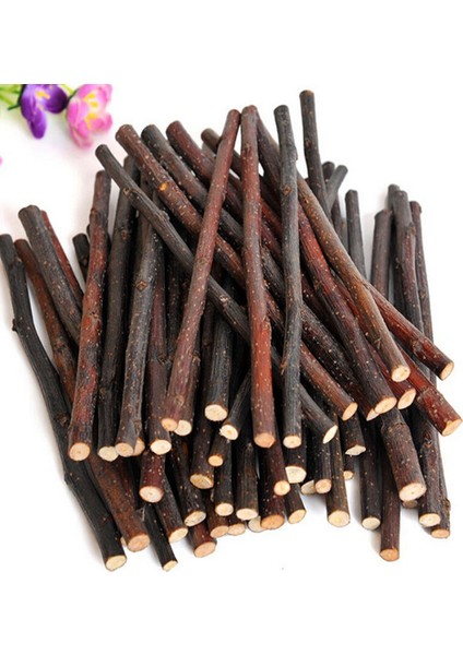 1 Çanta Yaklaşık 50G Tarzı 50G Doğal Elma Ağacı Dalı Oyuncak Kafes Kuşları Tavşanlar Kobaylar Hamsterlar Ahşap Kuş Papağan Hamsterlar Kemirme Oyuncakları (Yurt Dışından) fırsatları