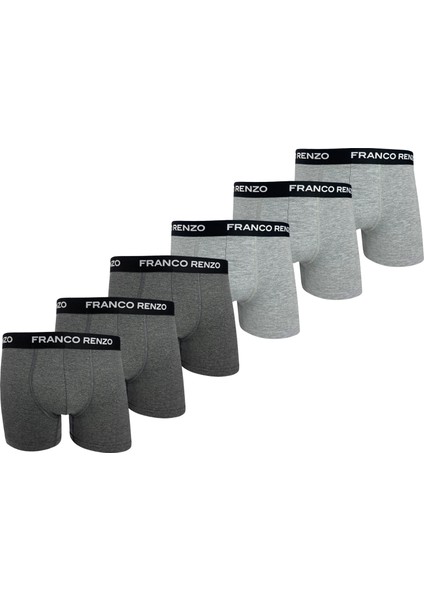 Erkek 6'lı Lüx Kutulu Pamuklu ve Likralı Boxer fiyatları