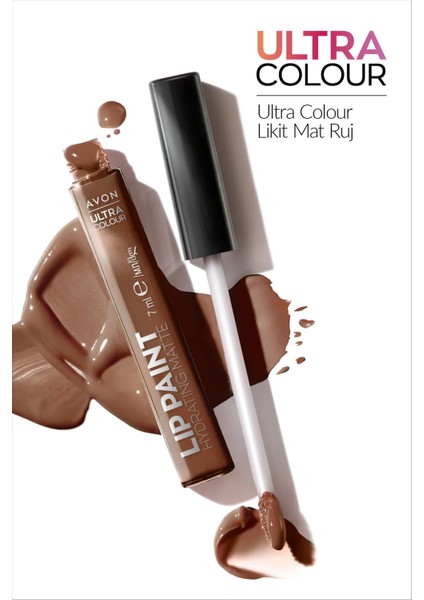 Ultra Colour Ultra Likit Mat Ruj Brownie For Dessert 7 ml