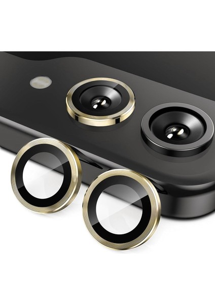 Samsung Galaxy Z Flip 6 ile Uyumlu Safir Parmak Izi Bırakmayan Anti-Reflective Kamera Lens Koruyucu