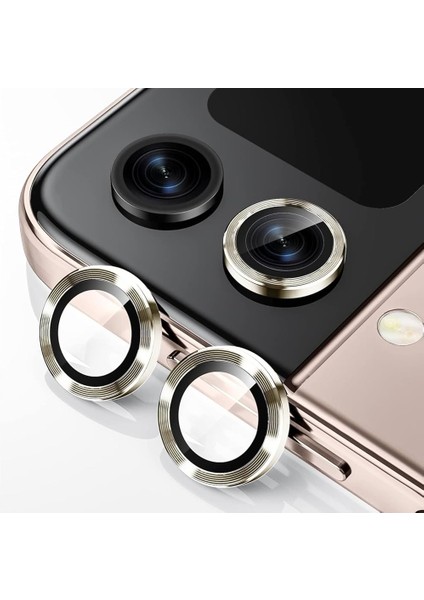 Samsung Galaxy Z Flip 6 ile Uyumlu Safir Parmak Izi Bırakmayan Anti-Reflective Kamera Lens Koruyucu fiyatları