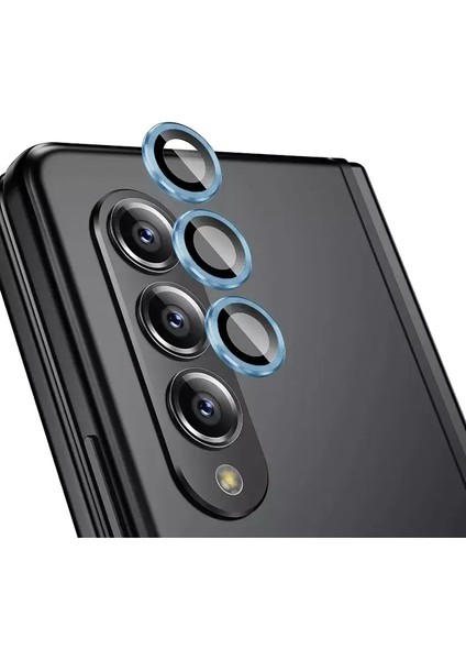 Samsung Galaxy Z Fold 6 ile Uyumlu Safir Parmak Izi Bırakmayan Anti-Reflective Kamera Lens Koruyucu