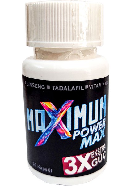 Power Max  Gzmx Kutu İçinde 30 Adet