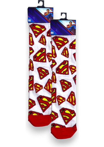 Yetişkin Superman Disney Çorap 2'li Paket