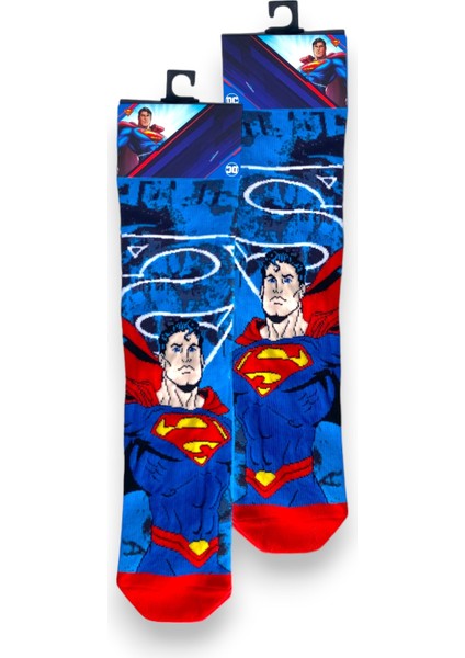 Yetişkin Superman Disney Çorap 2'li Paket