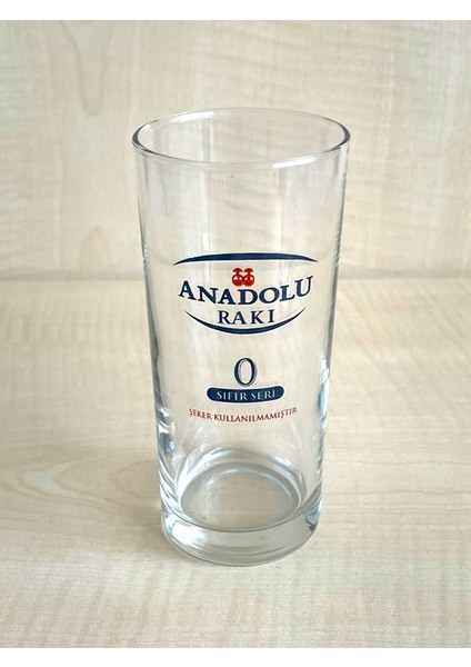 Koleksiyonluk Kalın Cam Anadolu Rakı Bardağı