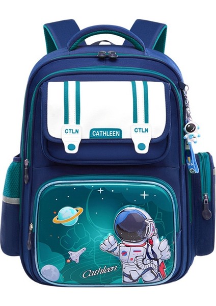 1, 2, 3 ve 6. Sınıflardaki Kız ve Erkek Çocuklar Için Astronot Ilkokul Sırt Çantası, Omurga Koruma ve Yük Azaltma Çocuk Sırt Çantası (Yurt Dışından)