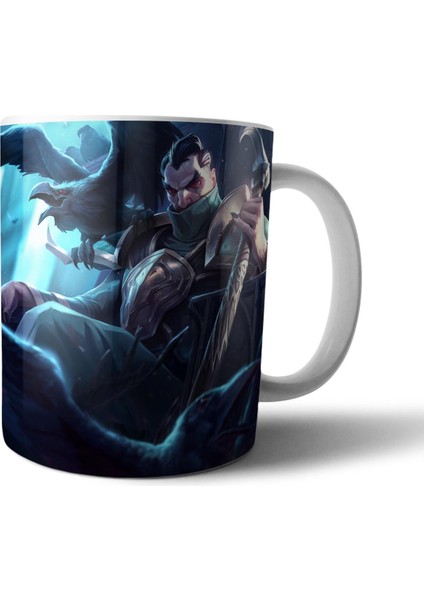 League Of Legends (Lol) Swain Kişiye Özel Isimli Kupa Bardak