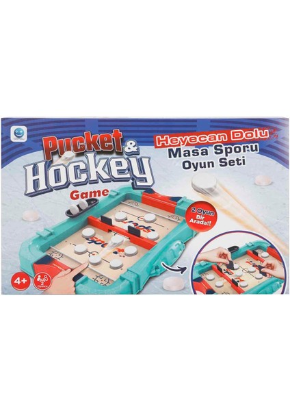 2in1 Pucket ve Hockey Oyun Seti