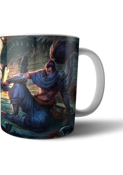 League Of Legends (Lol) Yasuo Kişiye Özel Isimli Kupa Bardak