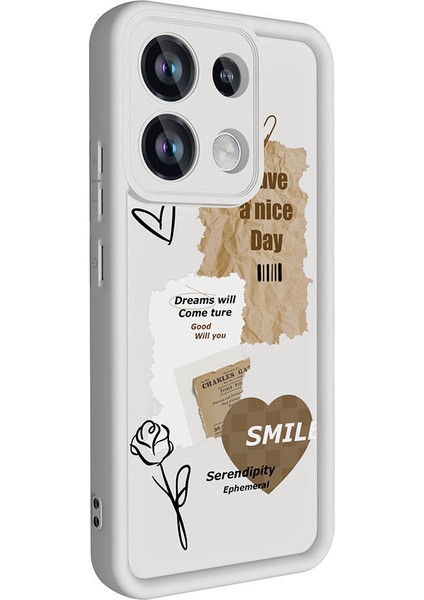 Xiaomi Redmi Note 13 Pro 4g Kılıf Kamera Korumalı Baskılı Arka Yüzey Klas Kapak