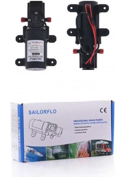 Sailorflo Hidrofor Su Pompası 4.3 Lt/Dk - 12v