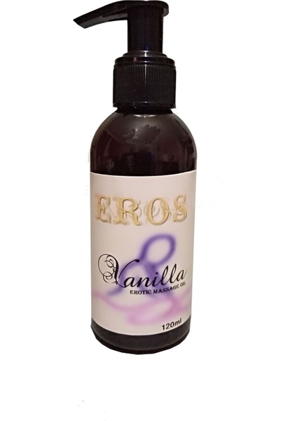 Msgo 120 ml Eros Vanilla Massage Oil Brlx - Vanilyalı Aromalı Şeftalili Erottic Masaj Yağı Büyük - Bay Bayan Kullanım