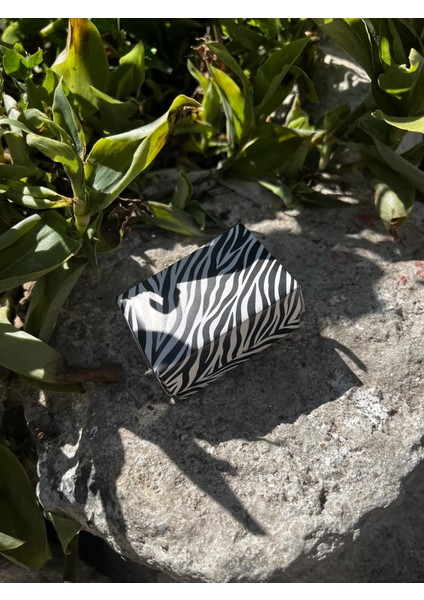 6X4X3 Zebra Desenli Yüzüklük Takı Kutusu [demonte Süngerli 25ADET]